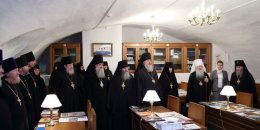 Открытие общедоступной библиотеки в Новодевичьем монастыре.