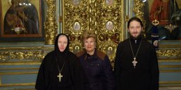 Визит супруги Президента Республики Кипр в Новодевичий монастырь