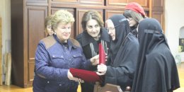 Визит супруги Президента Республики Кипр в Новодевичий монастырь